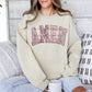 Amen curved floral -DTF