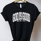 God is good all the time white distressed-DTF
