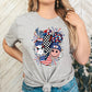 Patriotic collage Statue of Liberty-DTF