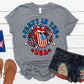Party in the USA flag tongue-DTF