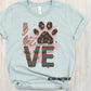 Love with paw-DTF