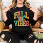 Fall vibes patch pumpkin -DTF