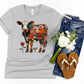 Floral cow  -DTF