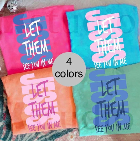 Let Them (4 Color Options)-DTF&UV