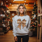 Gingerbread bow -DTF