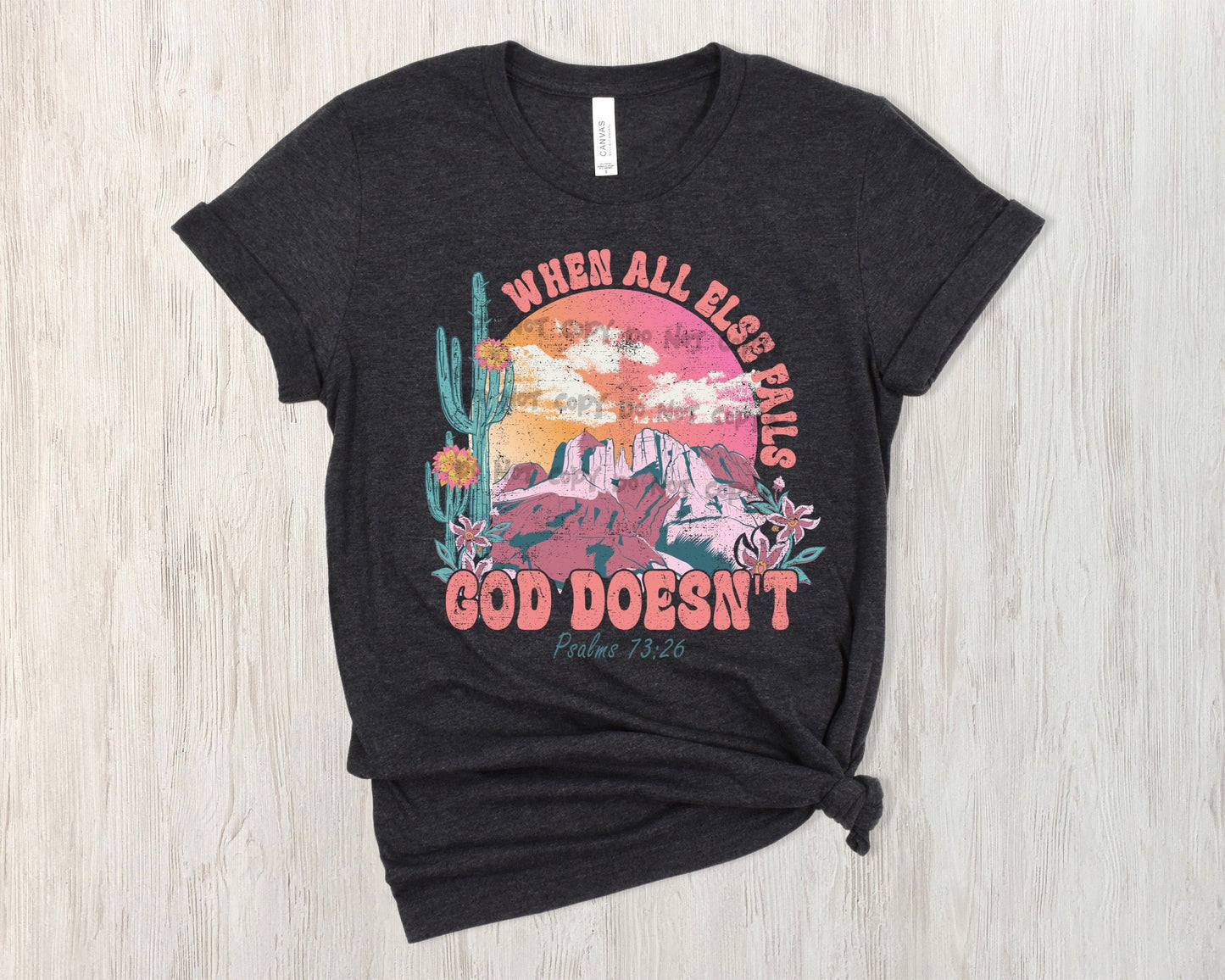 When all else fails God doesn’t-DTF