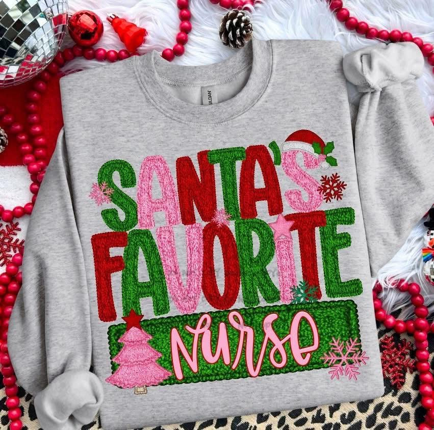 Santa’s favorite words (custom) -DTF&UV