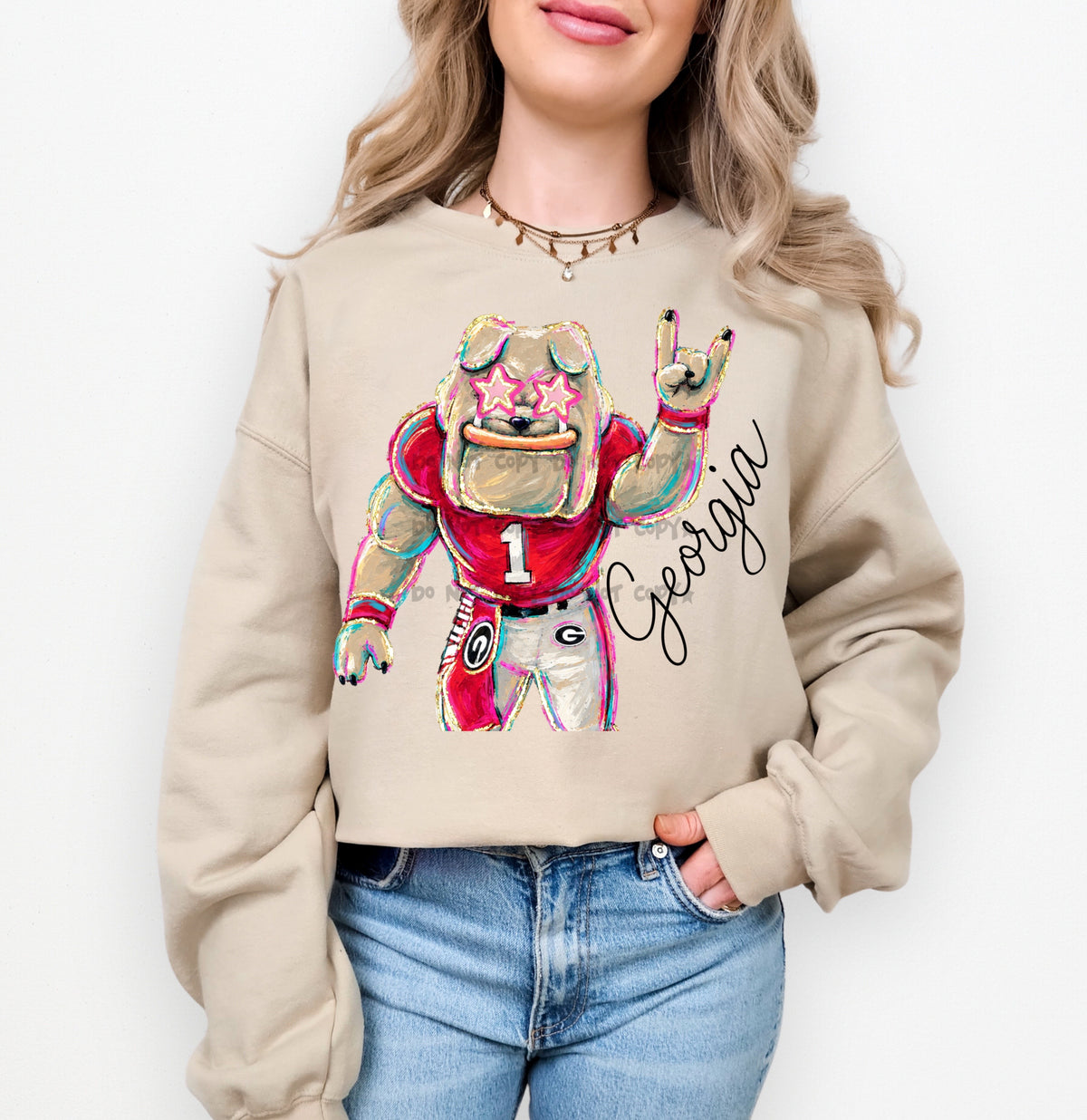Georgia delulu MASCOT-DTF&UV
