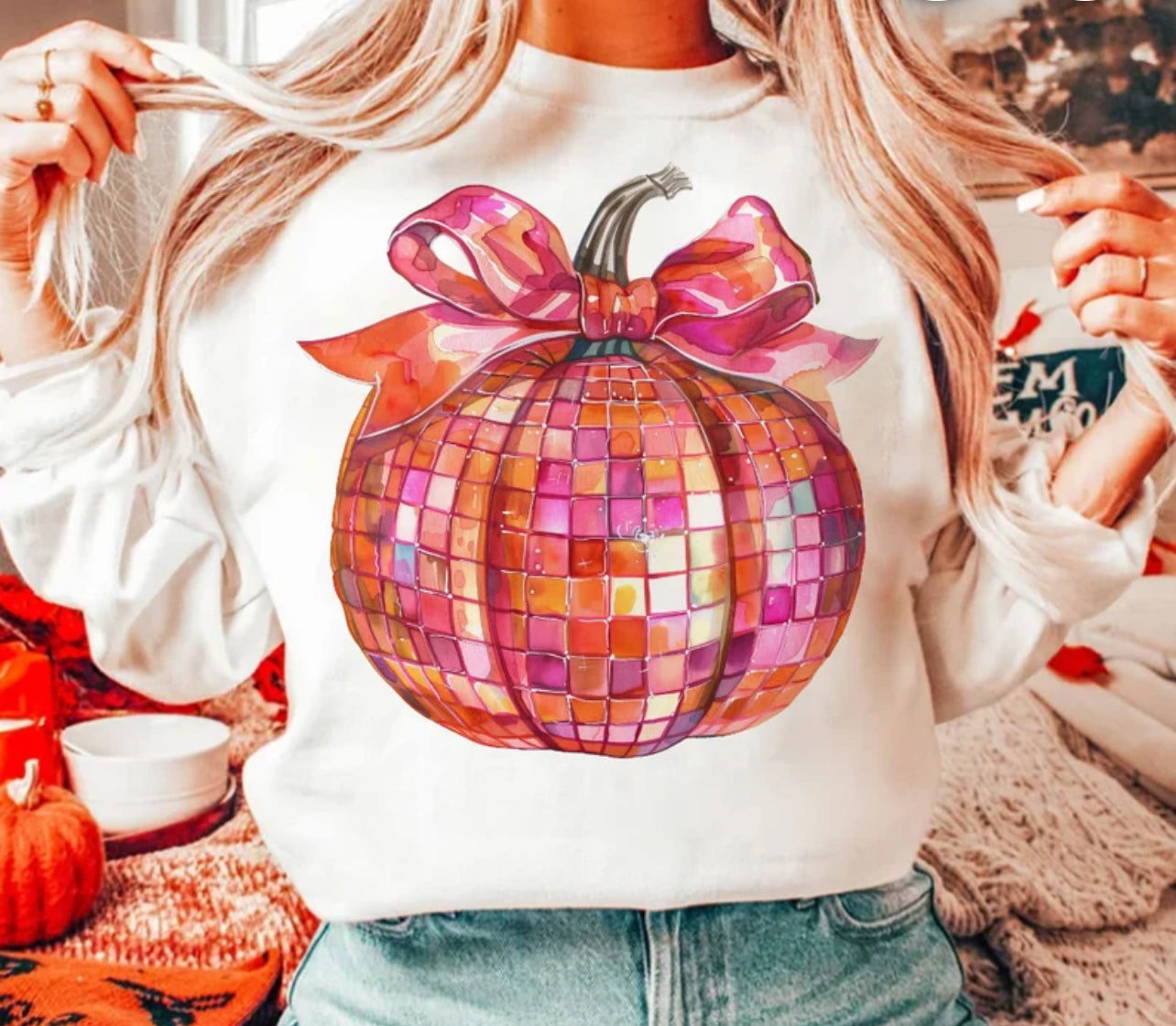 Disco pumpkin-DTF