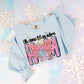 Oh come let us Adore Him pink Angel-DTF