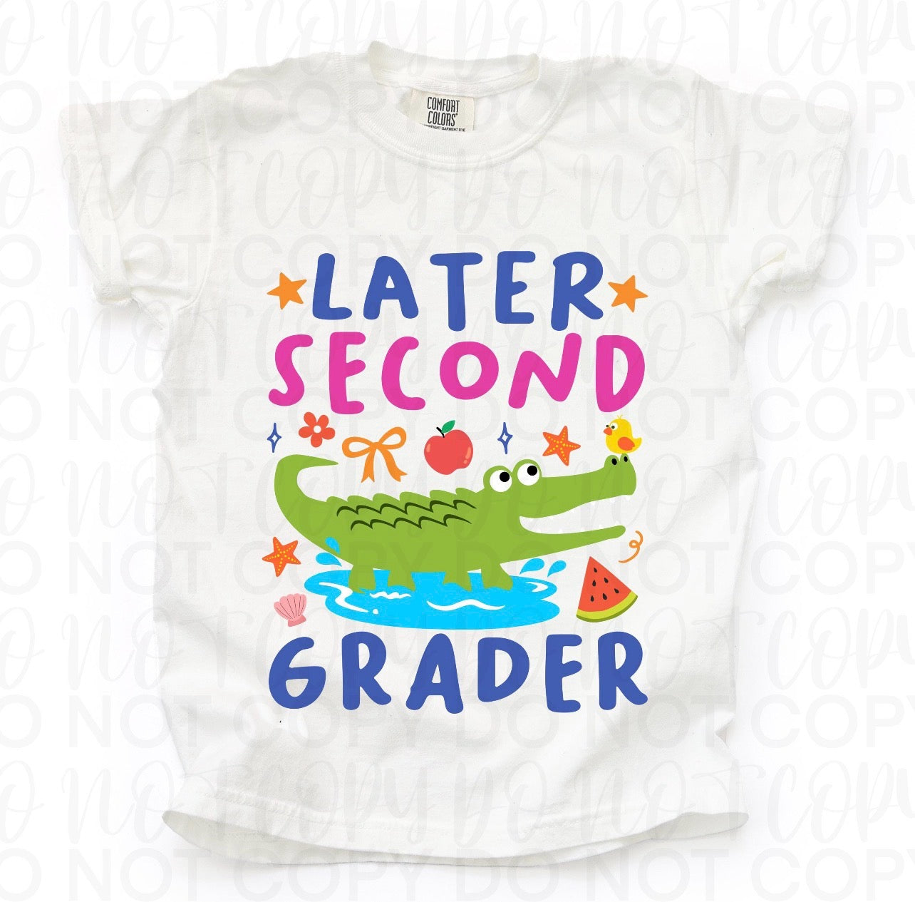 Later Gator School Grader Second - DTF&UV