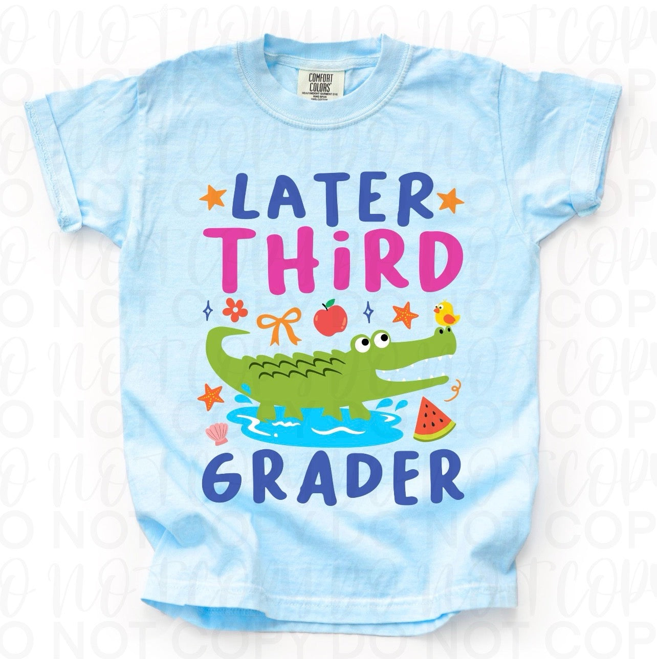 Later Gator School Grader Third -DTF&UV