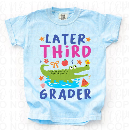 Later Gator School Grader Third -DTF&UV