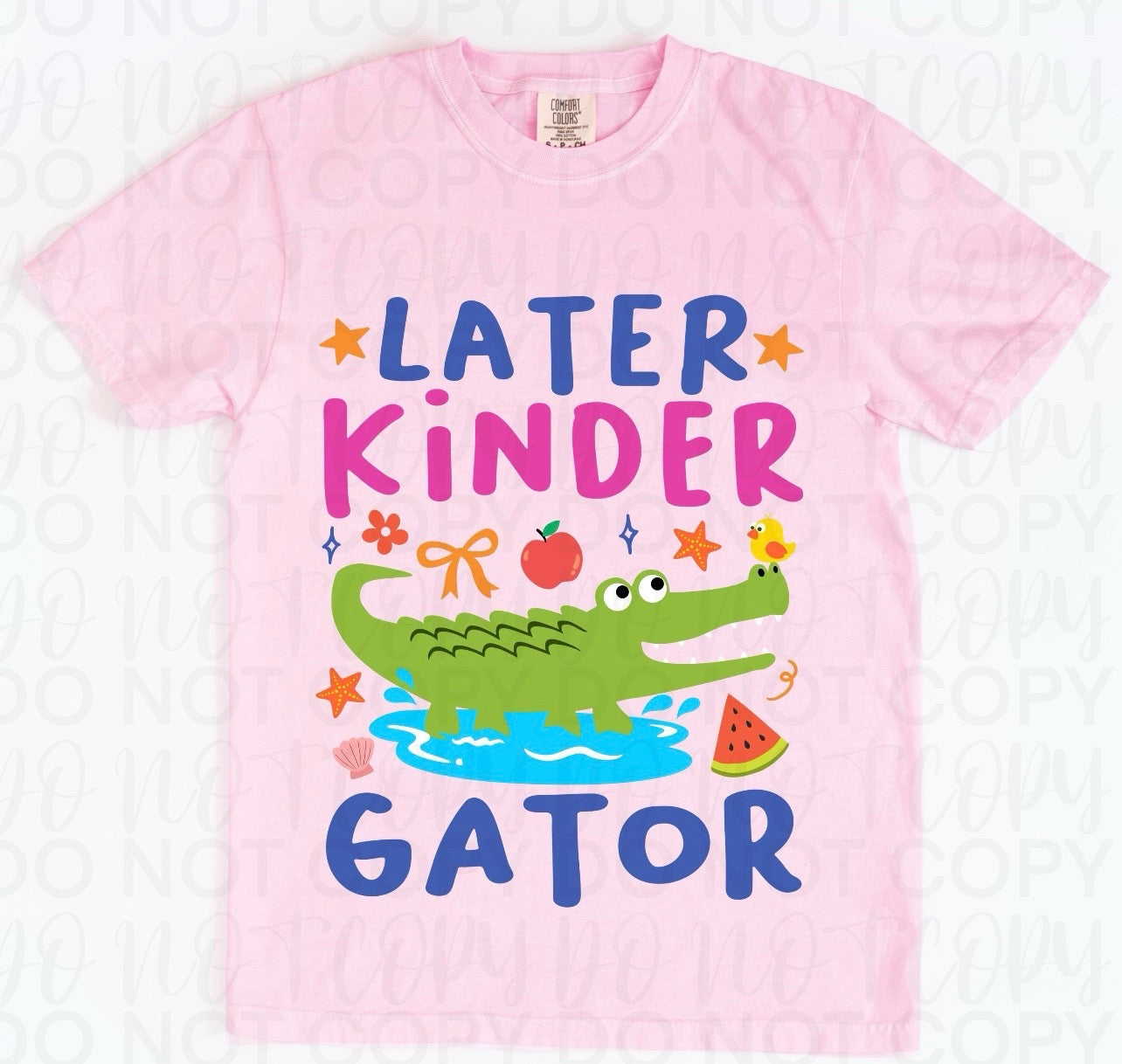 Later Gator School Grade Kinder- DTF&UV