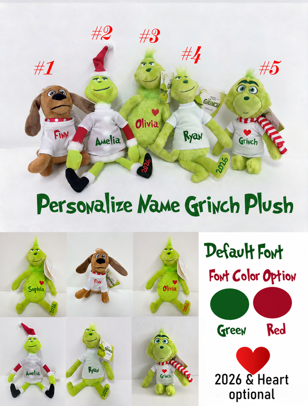 Custom Christmas Plush