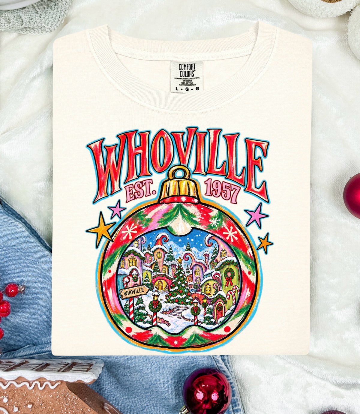 Whoville ornament-DTF