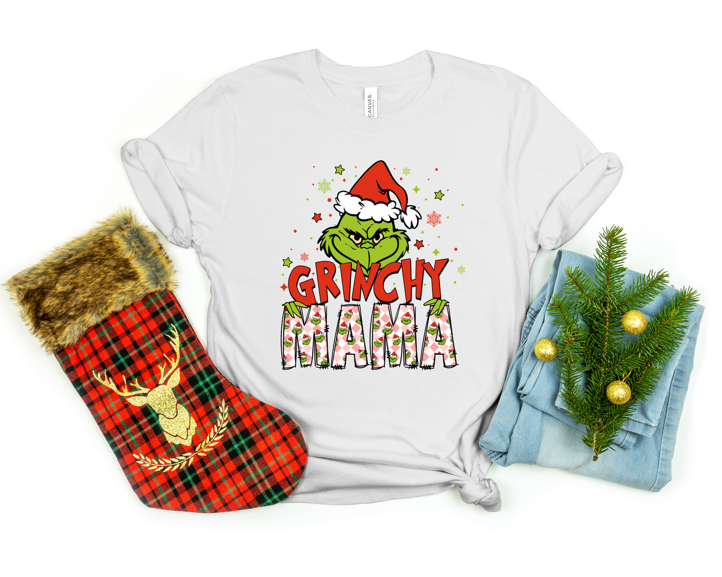 Grinchy (Names In DROPDOWN ) -DTF