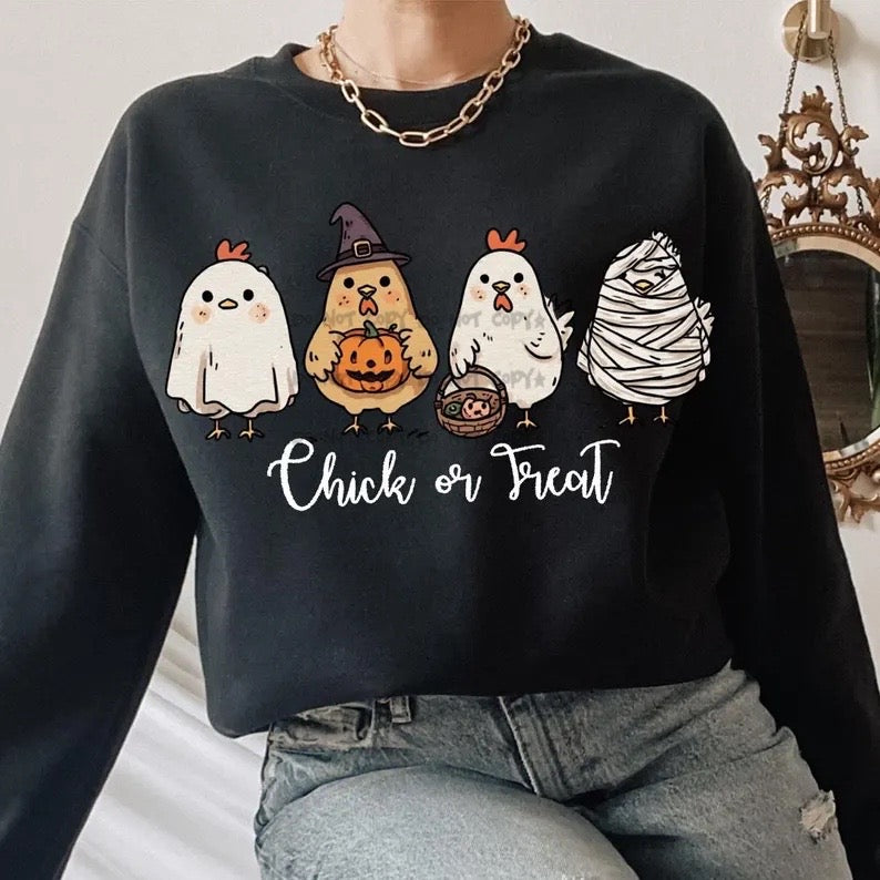 Chick or Treat- DTF&UV