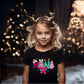 Mini Christmas tree Pink bow-DTF