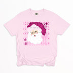 Pink Preppy Santa- DTF