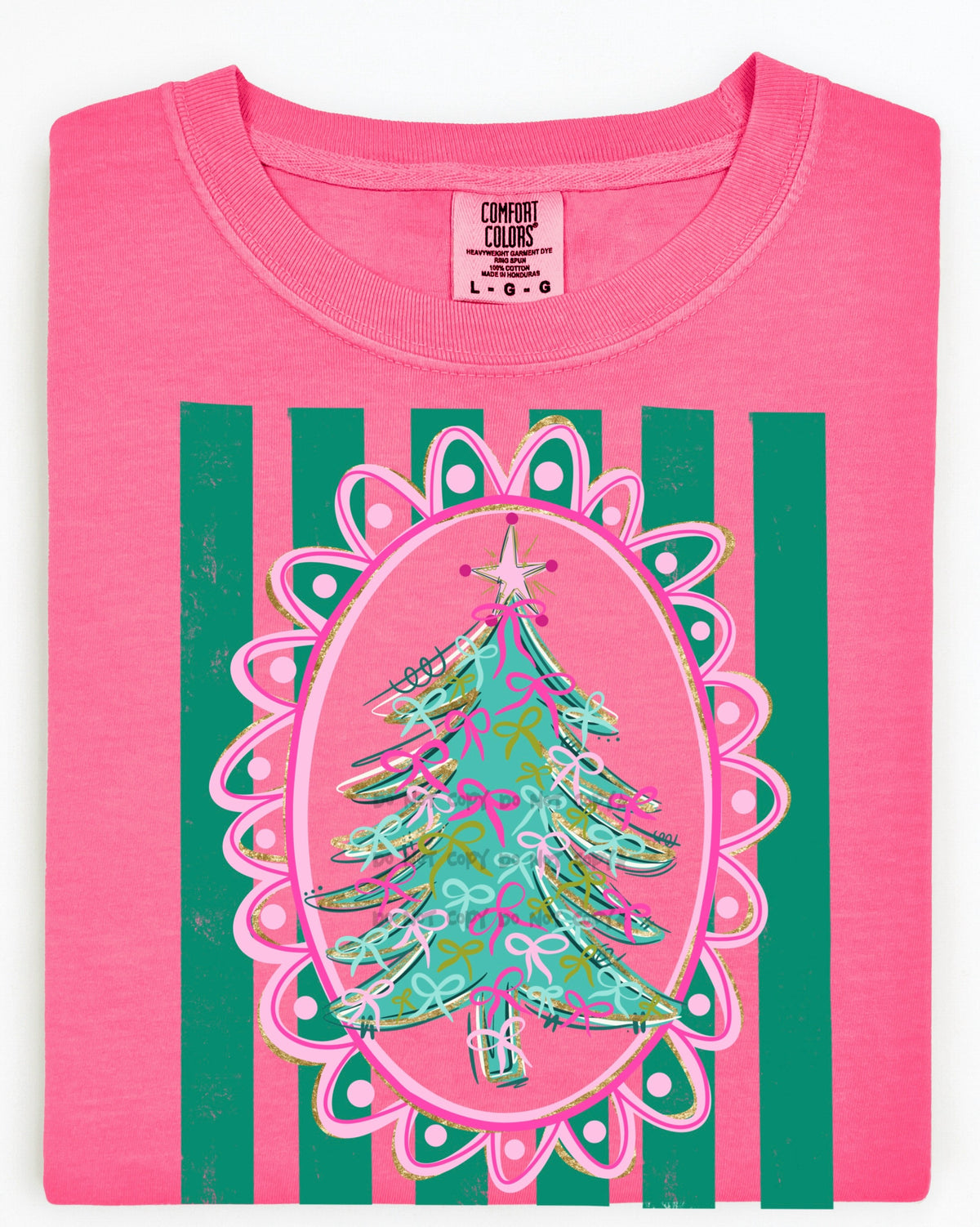 Christmas Tree Frame - DTF