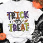 Trick or treat glitter  -DTF