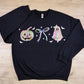 Pumpkin bow ghost iridescent-DTF