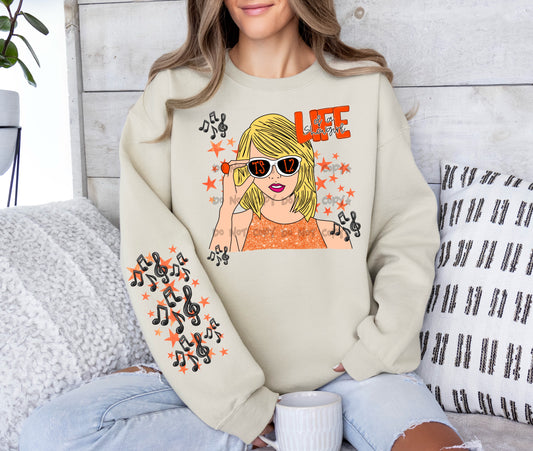 Life of a Showgirl -Swift (comes with sleeve) -DTF&UV
