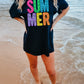 Summer bright faux sequin- DTF