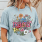 Praying mama floral circle -DTF