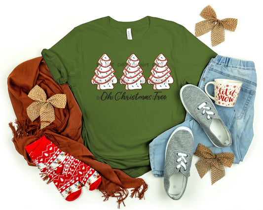 Oh christmas tree cakes -DTF