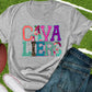 Cavaliers faux appliqué words-DTF