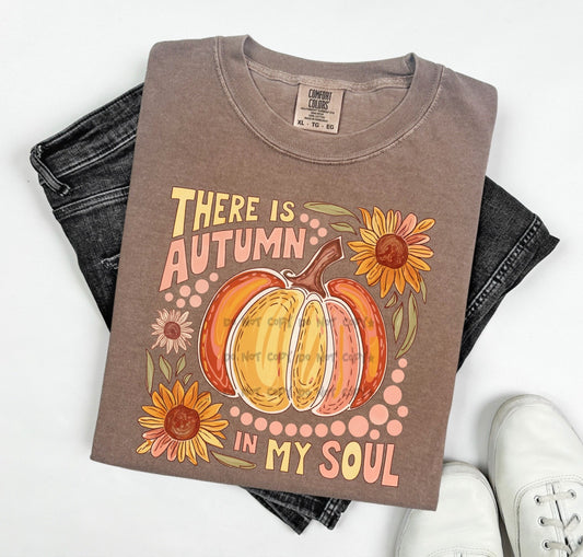 There is Autumn in my soul-DTF&UV