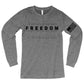 Freedom comes with flag sleeve-DTF&UV
