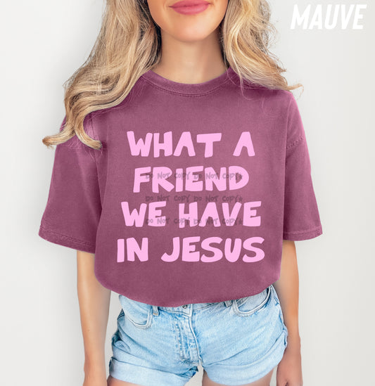 What a friend we have in Jesus-DTF&UV