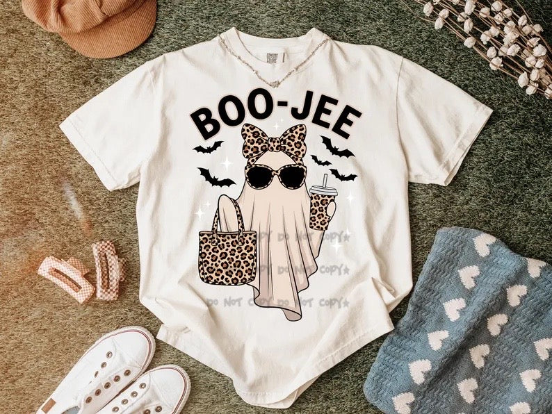 Boo-Jee leopard ghost-DTF&UV