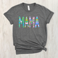 Mama floral and stripes-DTF