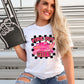 Pink Out Mules-DTF & UV