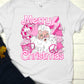 Merry Christmas preppy pink collage-DTF