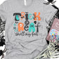 Trick or treat smell my feet teal -DTF