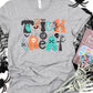 Trick or treat teal-DTF