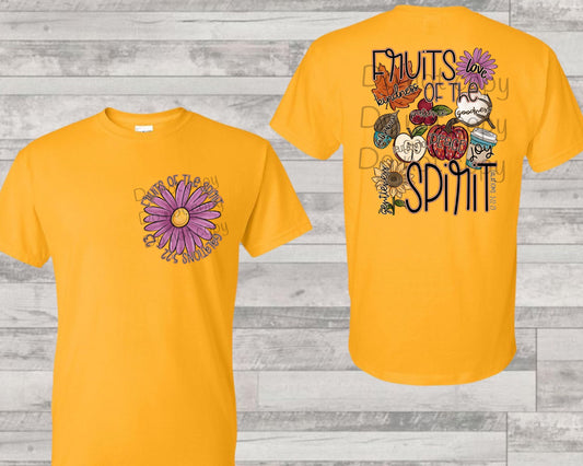 Fruits of the spirit fall (BACK)-DTF