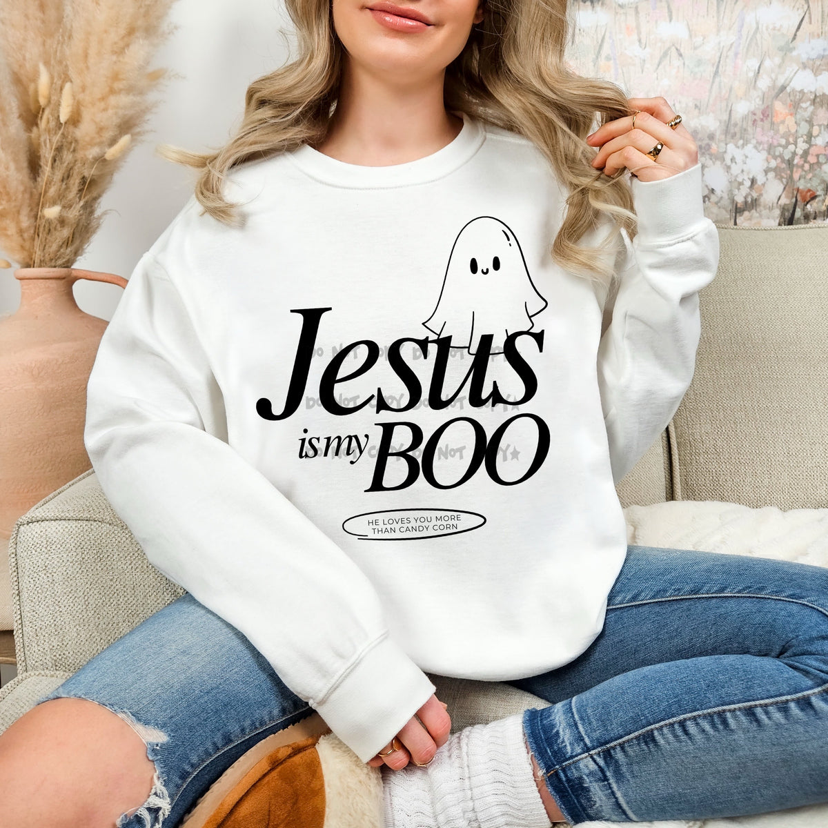 Jesus is my Boo -DTF&UV