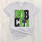 Bobcats green black- DTF