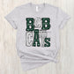 Bobcats Dark Green and white - DTF