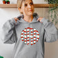 Christmas cake monogram -DTF