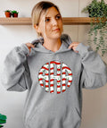 Christmas cake monogram -DTF