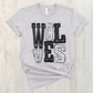 Wolves black and white - DTF