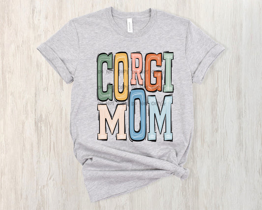 Corgi mom-DTF