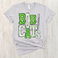 Bobcats Green and white - DTF